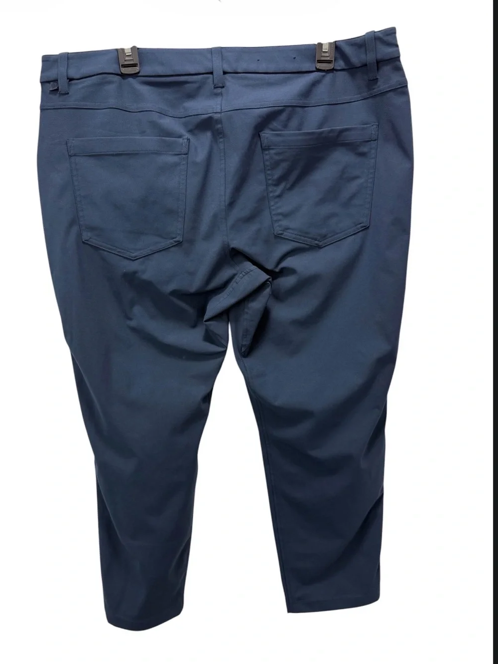 Lululemon Blue ABC Classic Fit Warpstreme Pants Sz)38/26)